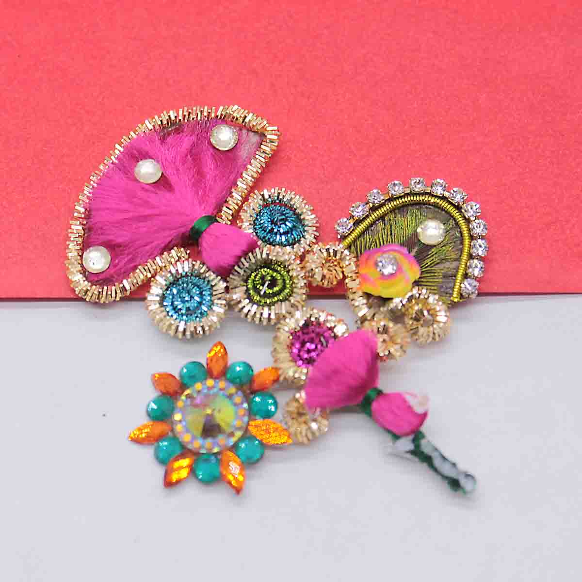 Decorated Heavy Kalangi for Idols ( 3 Inches )