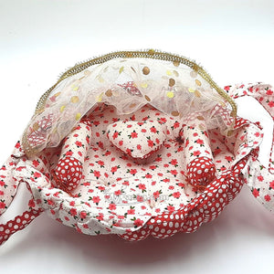 Kanha ji bed with hanging stripts Online Shopping