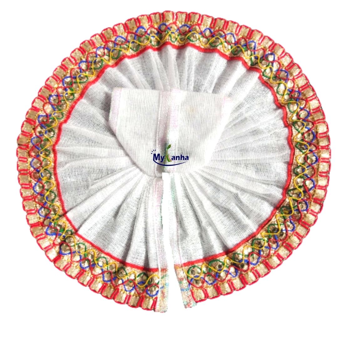 kanha ji white dress