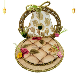 Laddu Gopal Singhasan Bed Online