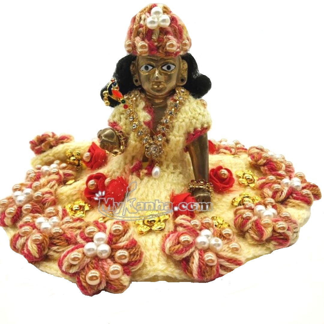 Thakur ji Flower Dress