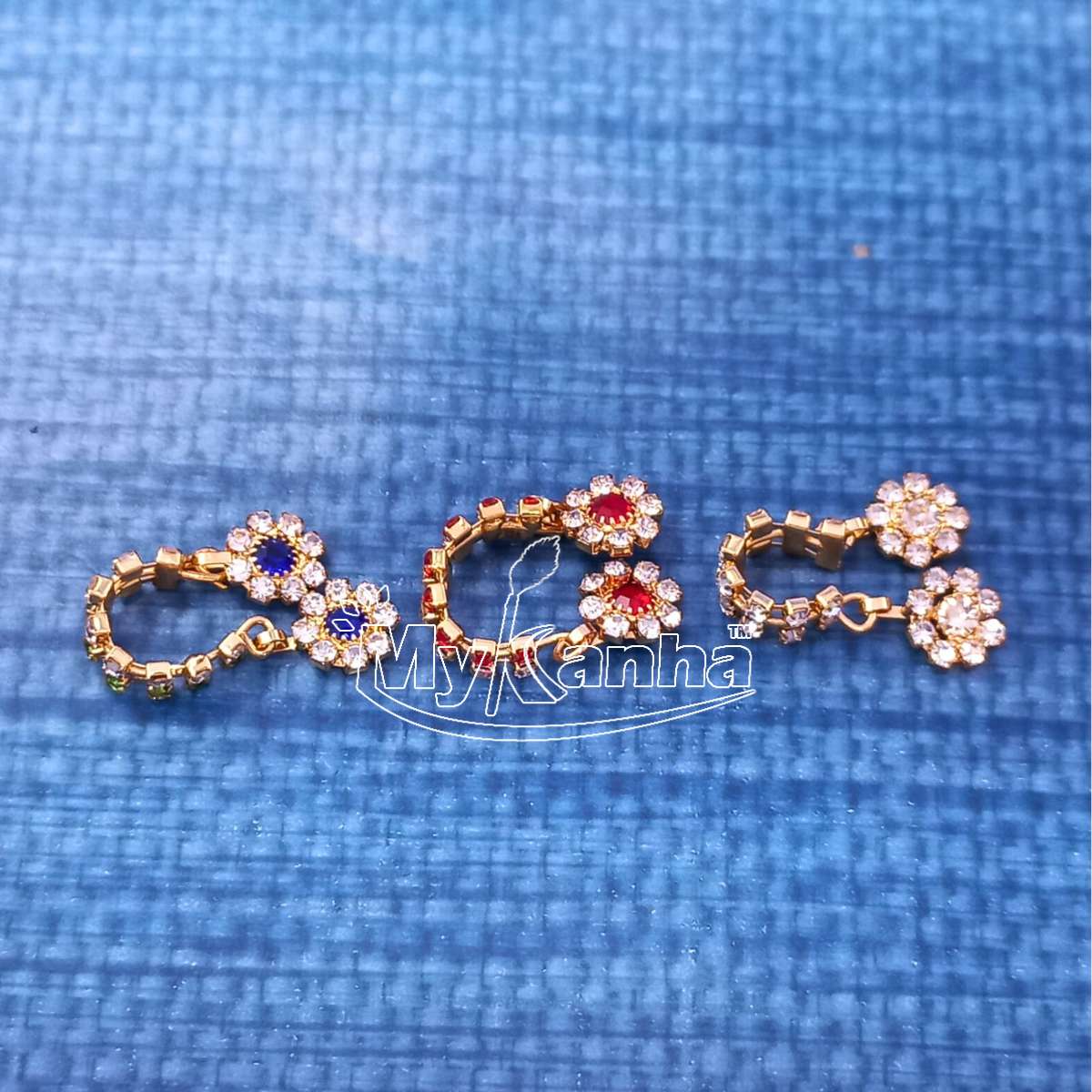 Buy Stone Decorated Latkan Kangan for Idols at best price