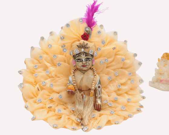 Leaf design dress for Laddu Gopal Ji