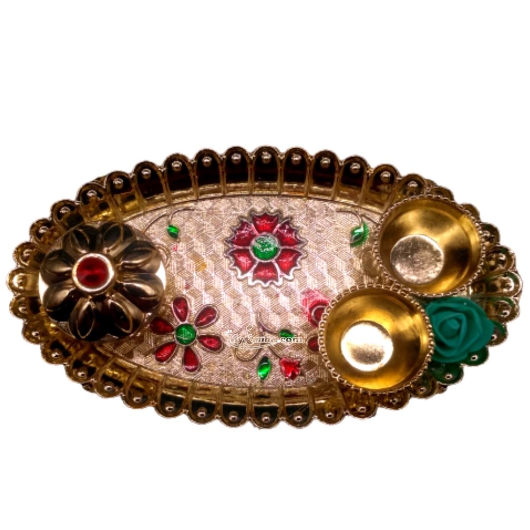 Pooja Thali for Kanha Ji