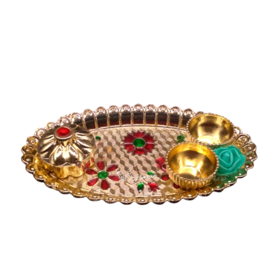Pooja Thali for Kanha Ji