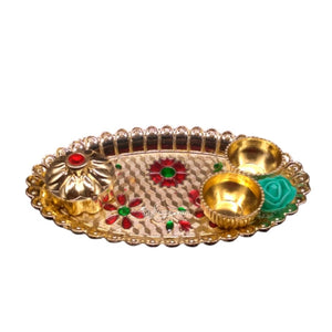 Pooja Thali for Kanha Ji