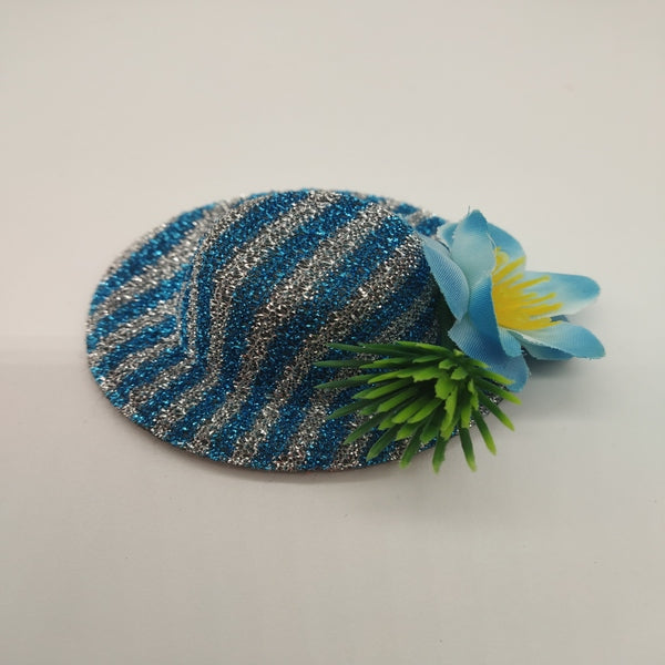 Flower hat-Blue
