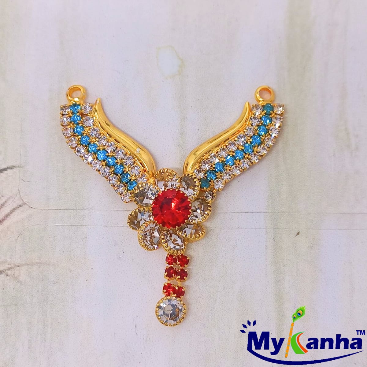 Stone decorated heavy Haar/Kanthmala for Idols