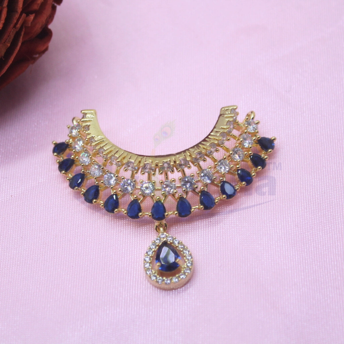 Blue AD heavy kanth haar for Idols