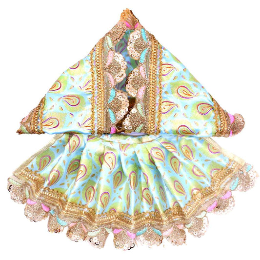 Mata Rani feather Design Decorated Dress
