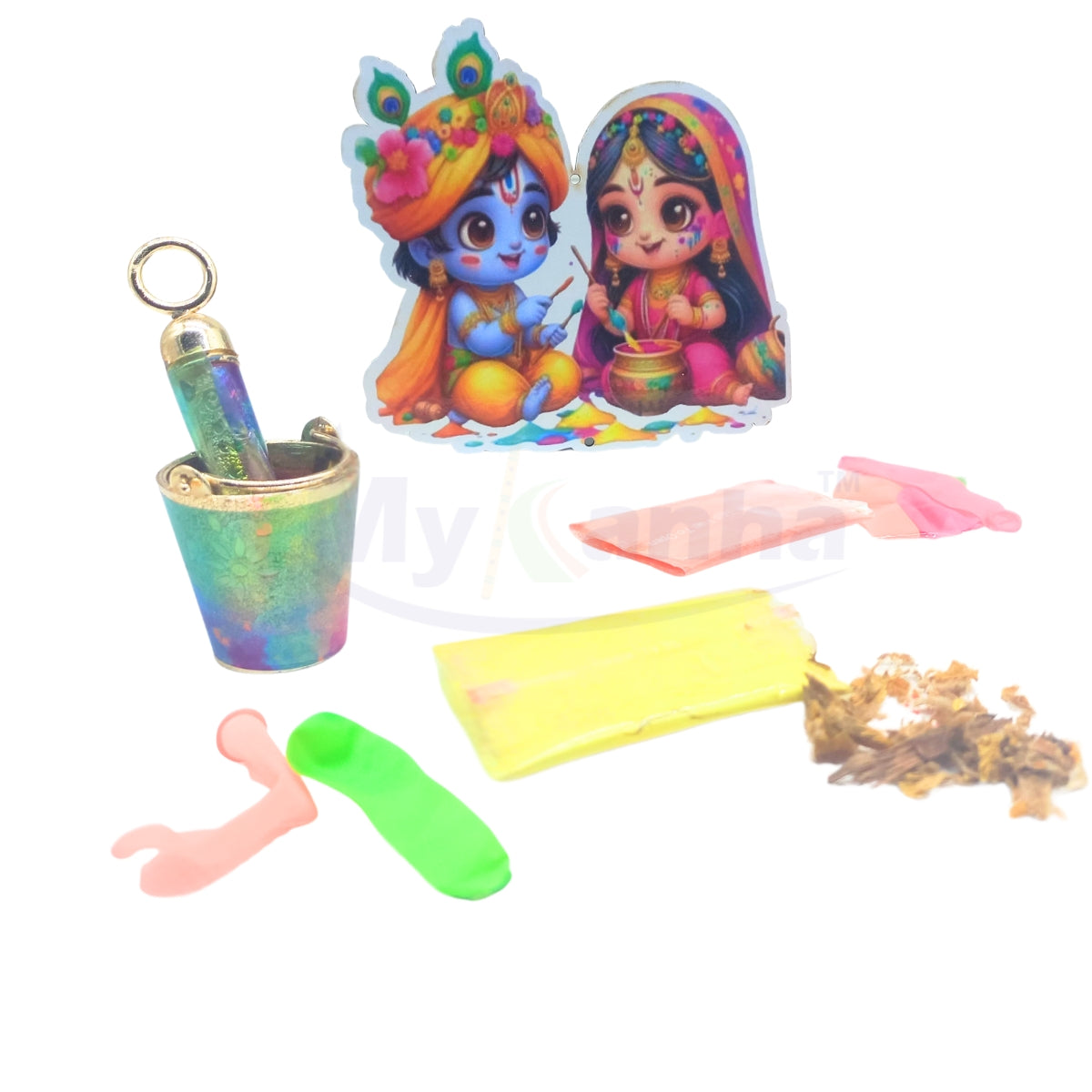 Bal Gopal & Radha Rani Holi platter for festive – MyKanha.com