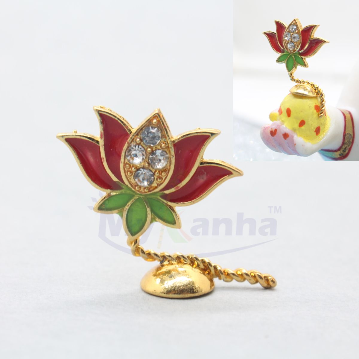 Laddu Gopal Lotus Toy – For Placing On Hand