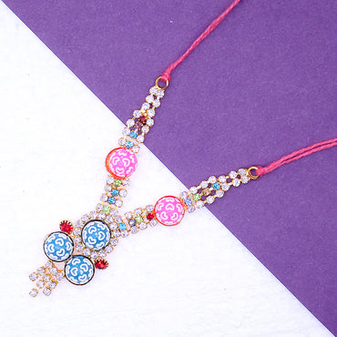 Heart Design beads decorated Mala for idols