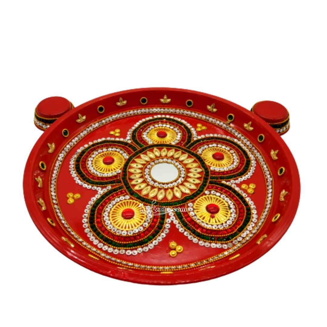 Pooja Thali for kanha ji