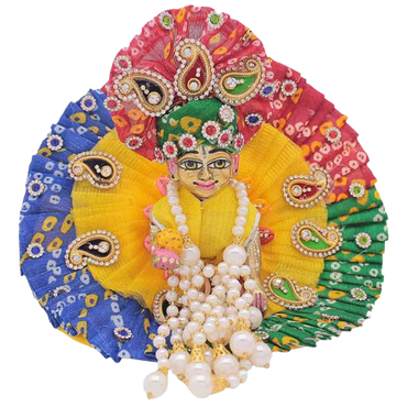 Multicolor Stone Dress for Laddu gopal ji (Full Set)