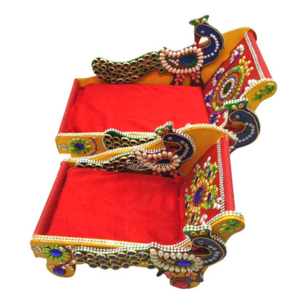 Bed Cum Singhasan for Thakur ji