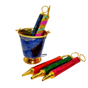 Holi Pichkari and Bucket for Laddu Gopal