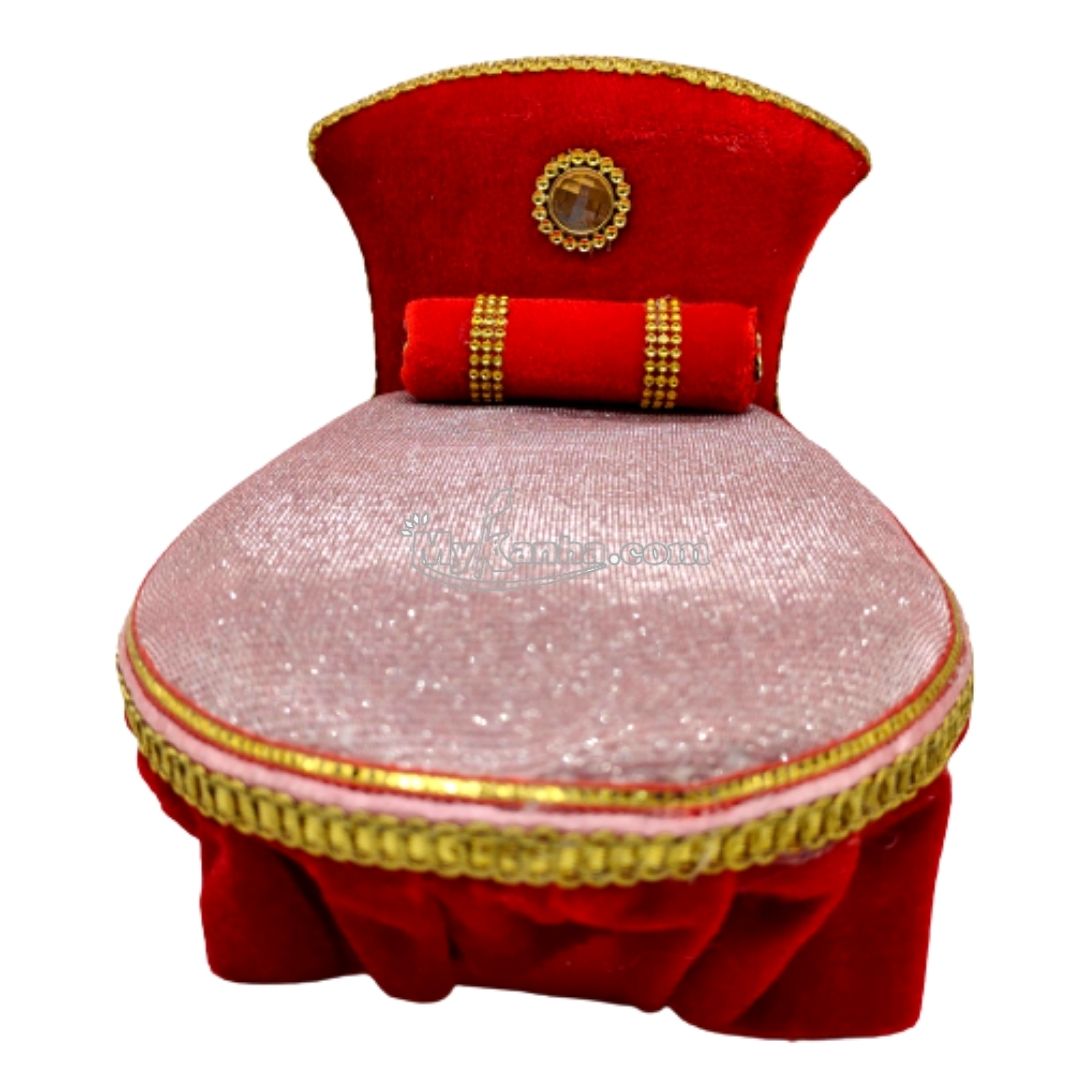 Round Shape Singhsan For Laddu Gopal