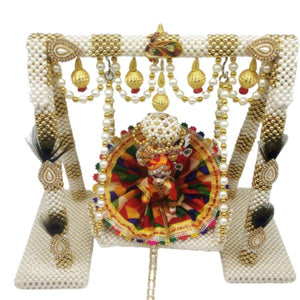 Laddu Gopal Beads/Moti Made Jhula