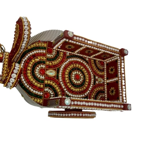 Kanha ji Moti Decorated Rath /Chariot/Bull Cart