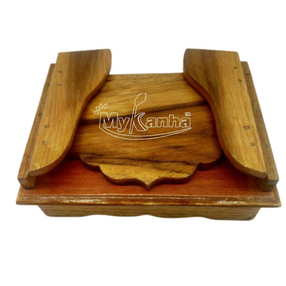 Laddu gopal wooden Foldable Singhsan
