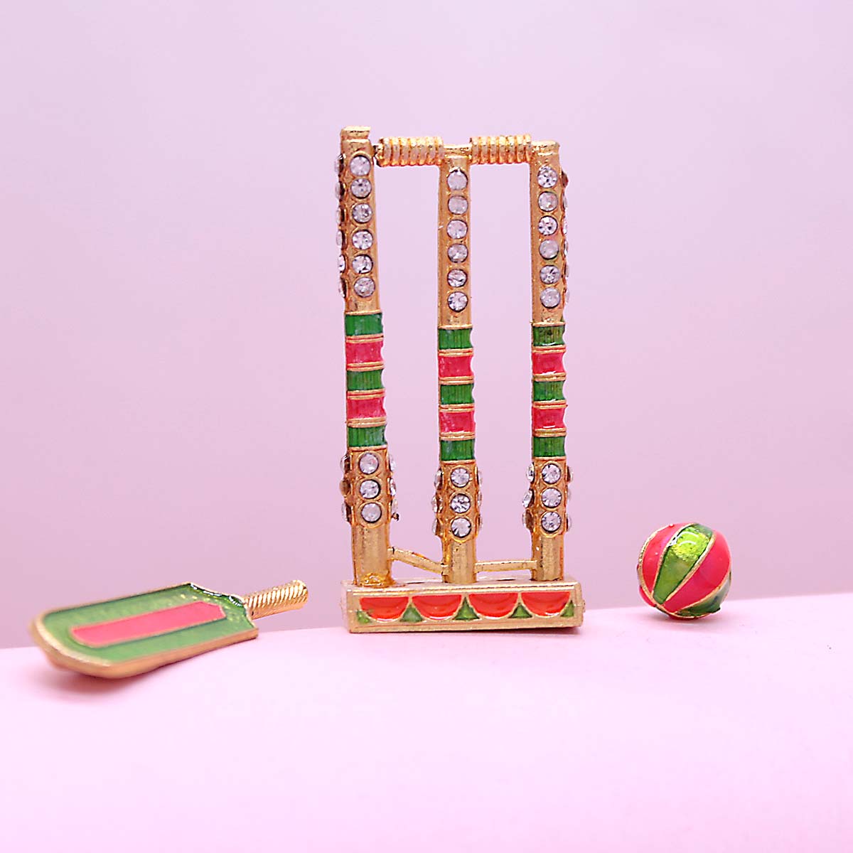 Decorated Cricket Set Toy for decoration