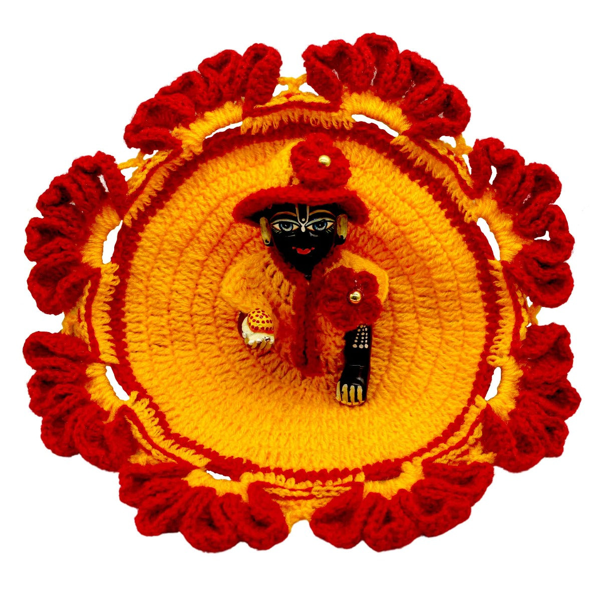 Laddu Gopal Woolen dress/Crochet Dress For Laddu Gopal/Kanha ji ki Woolen  Dress - YouTube
