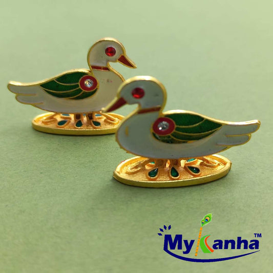 Duck Toy pair for temple decoration