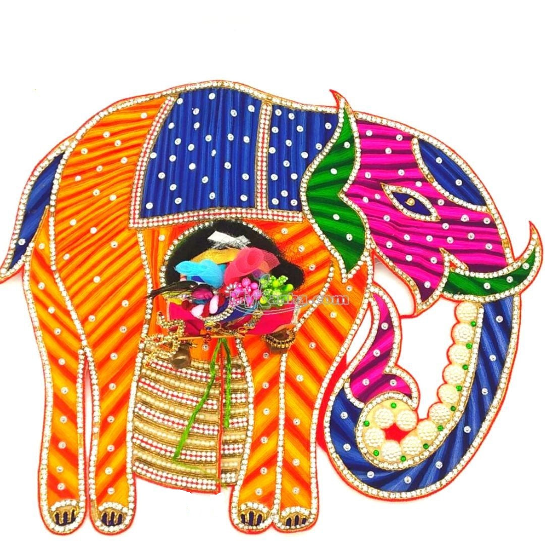  Elephant Design Poshak