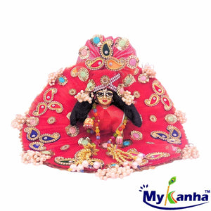 Heavy Decorated Designer Red Dress for Laddu Gopal Ji