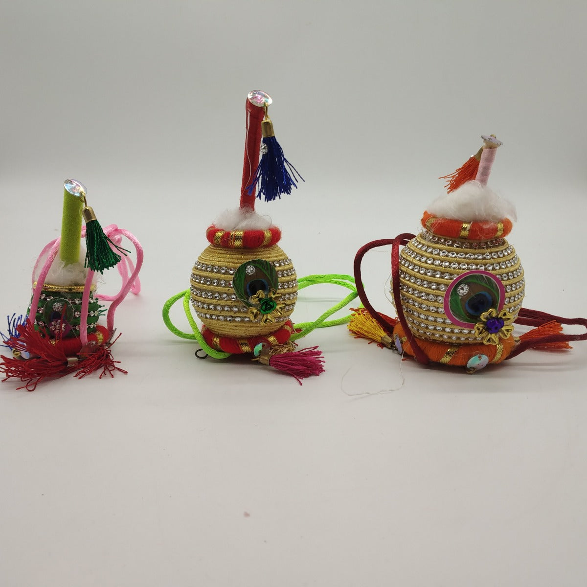 Buy Kanha Ji - Designer Dahi Handi - Matki For Laddu Gopal/Kanha Ji/Bal ...