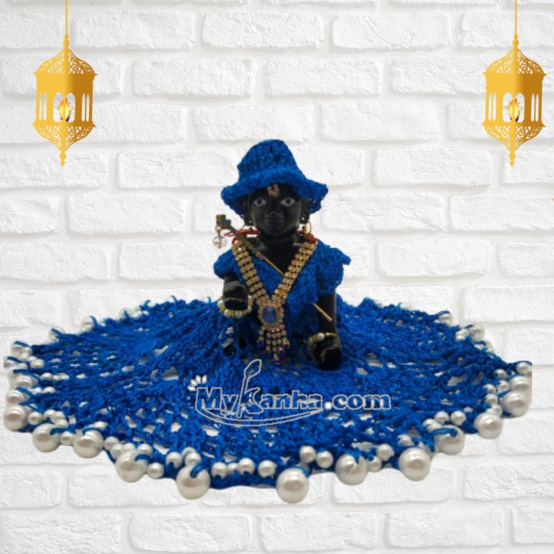 Buy Laddu Gopal Dress/Laddu Gopal Designer Dress/Lord Krishna Dress (Size  4no) RK_380 Online at Low Prices in India - Amazon.in