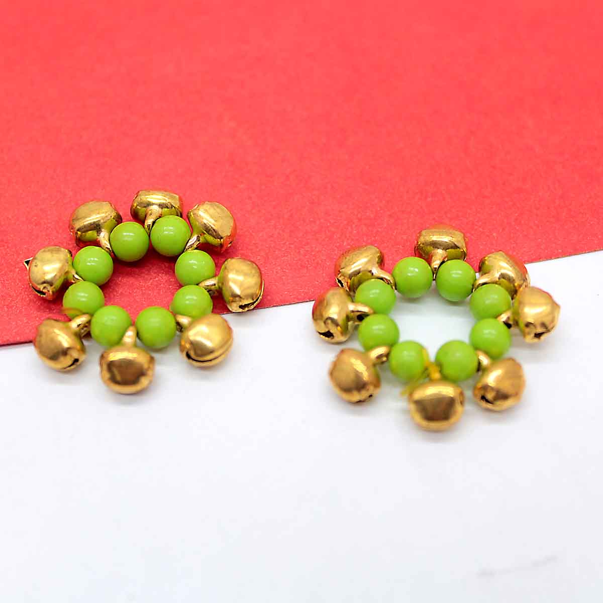 Beautiful Green Payal For Laddu Gopal Ji 