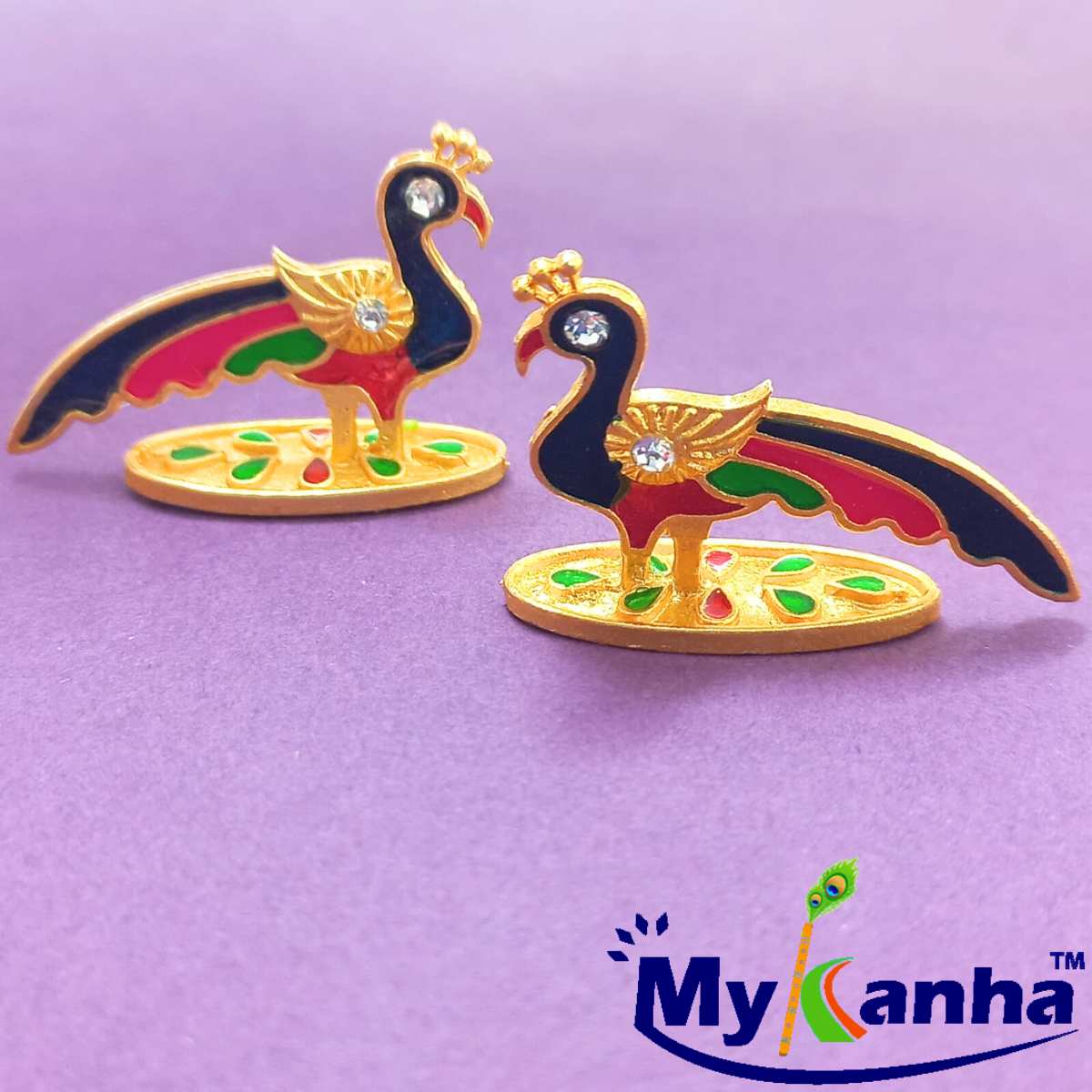Peacock Toy pair for Janmashtami decoration