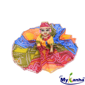 Rajasthani style dress for Laddu Gopal Ji