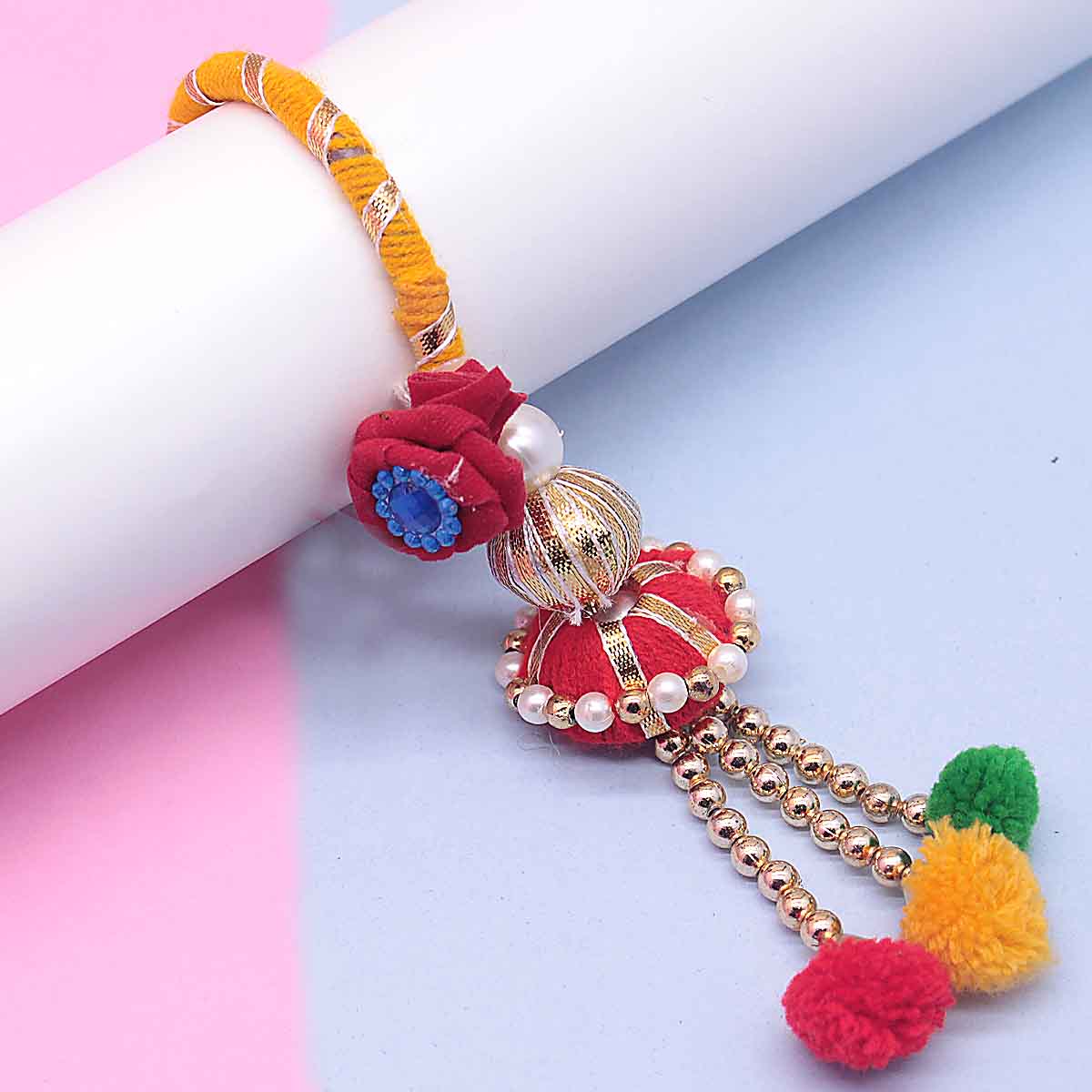 Handmade Lumba Decorated Rakhi