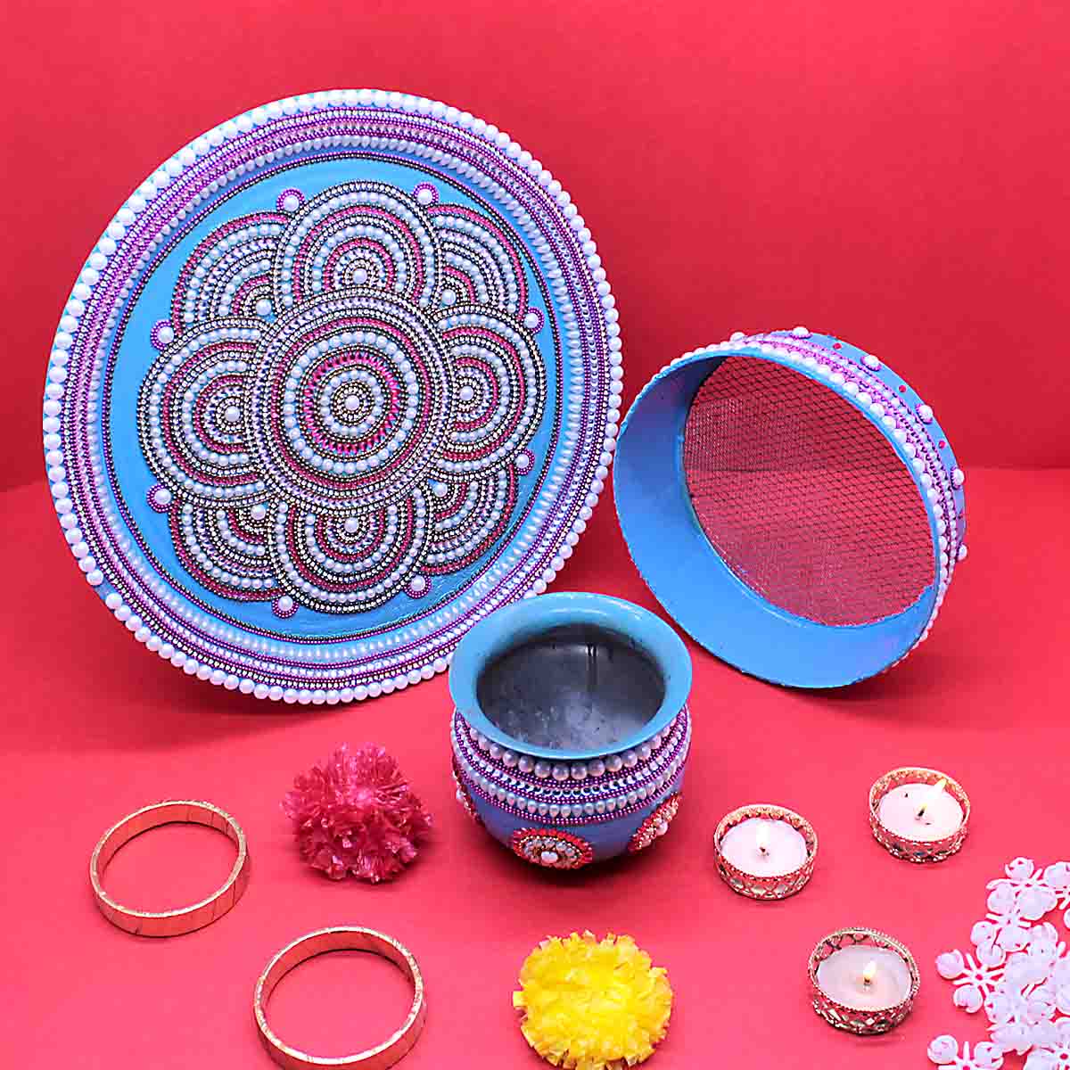 Karwachauth Thali set