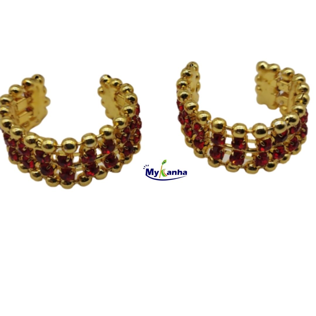 Pair of heavy jarkan kangan
