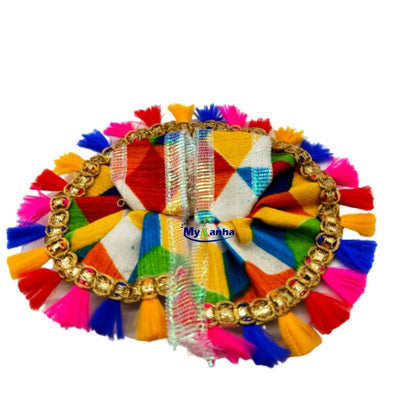 Decorated Multi Color Dress for Ladoo Gopal